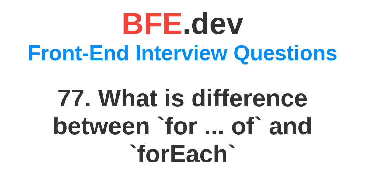 DIFFERENCE BETWEEN FOREACH AND FOREACH OBJECT visual data 3